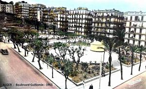 Alger - Boulevard Guillemin - 1955